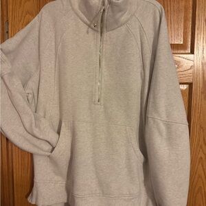 Women's Lulu Lemon Half-Zip long scuba